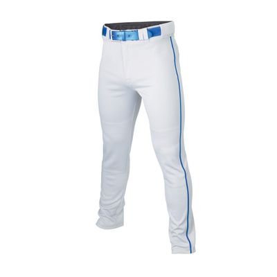 Easton | RIVAL+ Piped Baseball Pant | White/Royal | Youth | Large