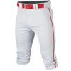 Easton | RIVAL+ Knicker Piped Baseball Pant | White/Red | Youth | Medium view 1