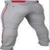 Easton | RIVAL+ Piped Baseball Pant | Grey/Red | Adult Small view 4