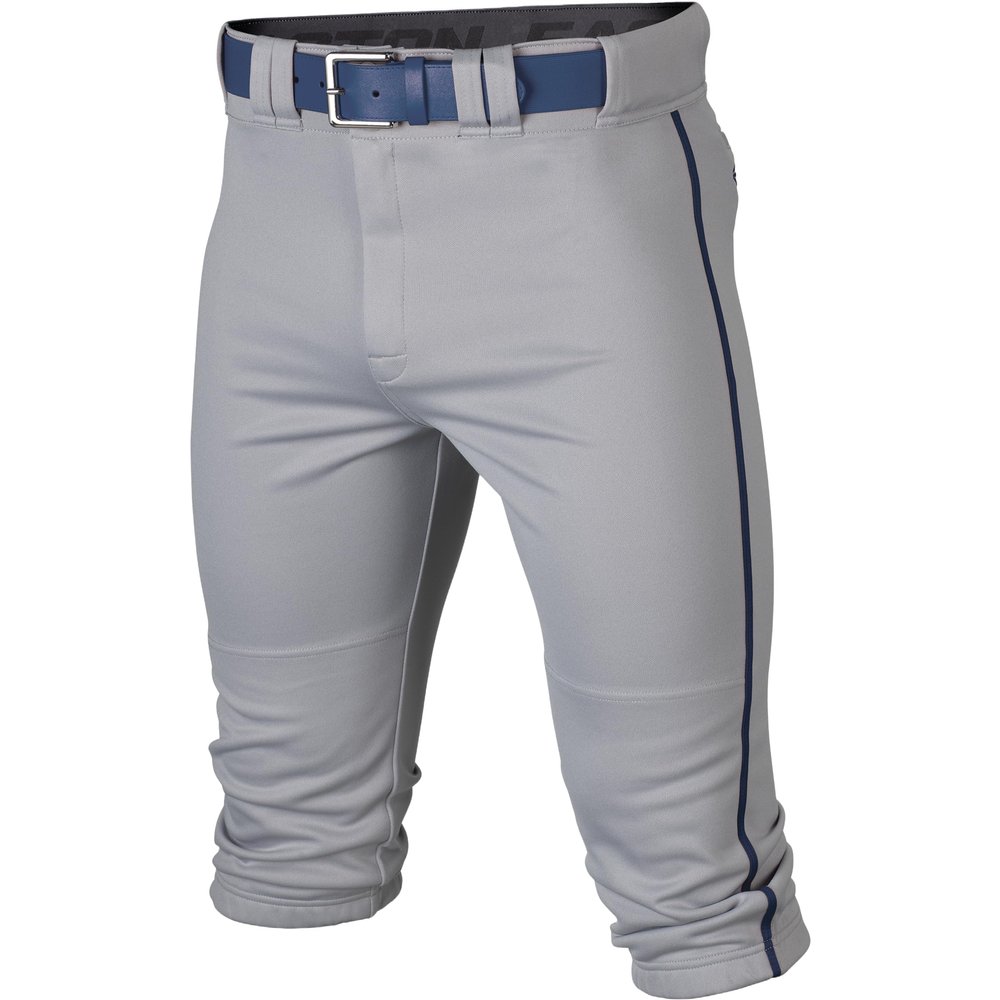 Easton | RIVAL+ Knicker Piped Baseball Pant | Grey/Navy | Youth | Medium