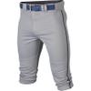 Easton | RIVAL+ Knicker Piped Baseball Pant | Grey/Navy | Youth | Medium view 1