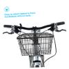Garneck Metal Wire Bicycle Basket with lid Bicycle Bag Cargo Rack Bike Frame Basket for Mountain Road Bike view 3