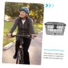 Garneck Metal Wire Bicycle Basket with lid Bicycle Bag Cargo Rack Bike Frame Basket for Mountain Road Bike view 4