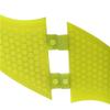 TOPWAYS Fiberglass Reinforced + Honeycomb Surfboard Fins (3), Tri/Thruster Fins Set FCS G5 G7 Style Surfboard Fins (Yellow, G7) view 4