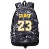 Basketball J-ames Ball Storage Backpack Sports Equipment Depositary Multifunctional Bag For Men Women (Grey Pattern 6)