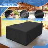POMER Pool Table Cover - 89 inch Waterproof Table Cover for 7 Foot Snooker Billiard Tables Dustproof 7/8/9 FT Billiard Table Cover - 89x45x32 inch view 3