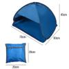 GFULLOV Beach Sun shelter,Easy Pop-Up Instant Beach Tent Anti-UV Mini Automatic Shade Tent Canopy for Outdoor Picnic Beach Camping view 2