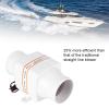 Marine Boat 12V Electric in Line Bilge Air Blower with Strong Ventilation Fan 128cfm 3inch(12V) view 3