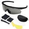 SPOSUNE Shooting Glasses Men with Case, Impact resistance Tactical Glasses Airsoft Glasses with 3 Lenses, Safety Glasses for Men Women - Military Eyewear for Hunting Cycling view 1