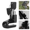 Valentine's Day Carnival Locks - Security Scooter Motorcycle Anti-Theft Heavy Duty Brake Wheel Disc Rotor Lock with 2 Keys and A Lock Case, 1.9 x 0.4 x 2.2in(Black) view 2
