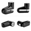Valentine's Day Carnival Locks - Security Scooter Motorcycle Anti-Theft Heavy Duty Brake Wheel Disc Rotor Lock with 2 Keys and A Lock Case, 1.9 x 0.4 x 2.2in(Black) view 4