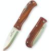 JEO-TEC N16 Pocket Folding Knife for Bushcraft Survival Camping Hunting Fishing Outdoor, Stainless Steel Sandvik 14C28N Scandi Blade, Handmade view 1