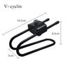 Bicycle Seat Shock Absorber Bike Rear Shocks Bicycle Seat Suspension Bike Seat Shock Absorber Suspension Device with Clear Scale for Mountain Road Leisure Bike Bicycle Support Max Load: 330 Pound view 3