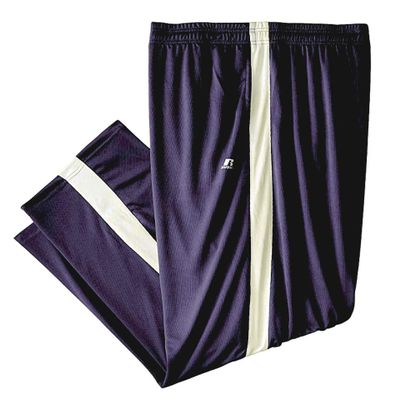 Russell Athletic Men's Big and Tall Dri-Power Pant, Navy Stripe Large Tall
