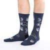 Good Luck Sock Men's Police Socks, Big & Tall, Shoe Size 13-17 view 2