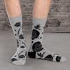 Good Luck Sock Men's Skulls Halloween Socks, Adult, Shoe Size 7-12 view 3