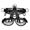 HandAcc Climbing belts, Thicken Professional Safety Belt with Magnesium Alloy Connection Ring, Outdoor Momentum Belt for Rock Climbing, Fire Rescue, Rappelling view 1