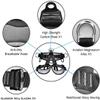 HandAcc Climbing belts, Thicken Professional Safety Belt with Magnesium Alloy Connection Ring, Outdoor Momentum Belt for Rock Climbing, Fire Rescue, Rappelling view 3