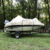 19-20 ft V-Hull Runabout Ski or Bass Boat Cover by Cypress Rowe Outfitters view 4
