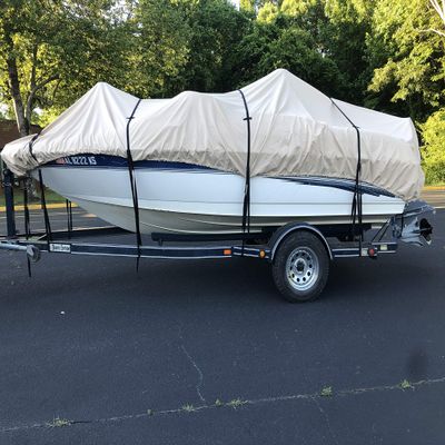 23-24 ft V-Hull Runabout Ski or Bass Boat Cover by Cypress Rowe Outfitters