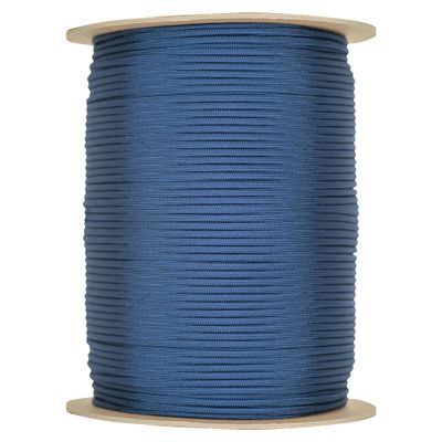 The Paracord Store | Type III 550 Paracord - 1000 FT Spool, Royal Blue | Heavy Duty 7 Strand Tactical Paracord - USA Made Nylon Outdoor Parachute Cord for Camping, Fishing & More - Survival Cord