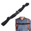Ikerall Sternum Straps For Backpacks 1-pack,Adjustable Chest Strap with Emergency Whistle Buckle Suitable for Universal Outdoor Fabric Backpack Straps(Black) view 1