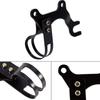 Auto-plaza MTB Diameter 1-1/4'' Disc Brake Bracket Converter Frame Adapter Mounting Holder Adjustable Disc Bicycle Brake Adapter Bracket with Bicycle Seatposts Clamp Frame Adaptor Mount view 2
