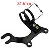 Auto-plaza MTB Diameter 1-1/4'' Disc Brake Bracket Converter Frame Adapter Mounting Holder Adjustable Disc Bicycle Brake Adapter Bracket with Bicycle Seatposts Clamp Frame Adaptor Mount view 3