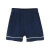JWWN Kids Short Sleeve Pajama Set 100% Cotton Button Down Sleepwear Little Girls Boys Summer Soft Lounge Set (Navy,4Years) view 4