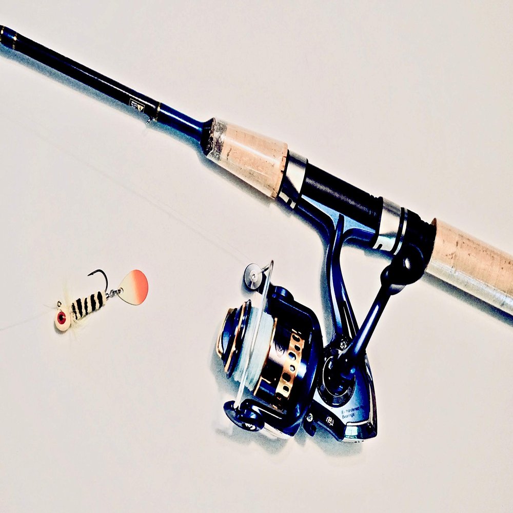 'Ready to Fish' 10' Lite Spinning Combo / 6# line wt.