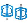 Qiwang A Pair of Aluminum Alloy Bicycle Pedals Mountain Bike Pedal Bicycle Pedal Anti-Skid Pedal Modified Accessories, Three-Bearing Aluminum Alloy Pedal (Blue) view 3