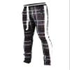 SCREENSHOT Men's Premium Workout Lifestyle Color Block Fashion Track Pants P41902-Charcoal-XLarge view 1