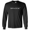 Absurd Ink SpaceX - Long Sleeve Shirt (US, Alpha, 5X-Large, Regular, Regular, Black) view 1
