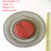 KUFA Floatable Galvanized Steel Wire Fish Basket with Float (Large (15"x20"H)) view 2