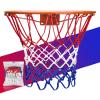 XXXYYY Basketball Net Replacement Heavy Duty, 2023 Professional On-Court Quality [6.88Ounce], Fits Outdoor Indoor Standard Rim, All Weather Anti Whip -12 Loops (Red White Blue) view 1