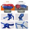 XXXYYY Basketball Net Replacement Heavy Duty, 2023 Professional On-Court Quality [6.88Ounce], Fits Outdoor Indoor Standard Rim, All Weather Anti Whip -12 Loops (Red White Blue) view 3