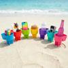 Home Queen Beach Cup Holder, Keep Drinks Stable and Out of Sand, Teal view 4