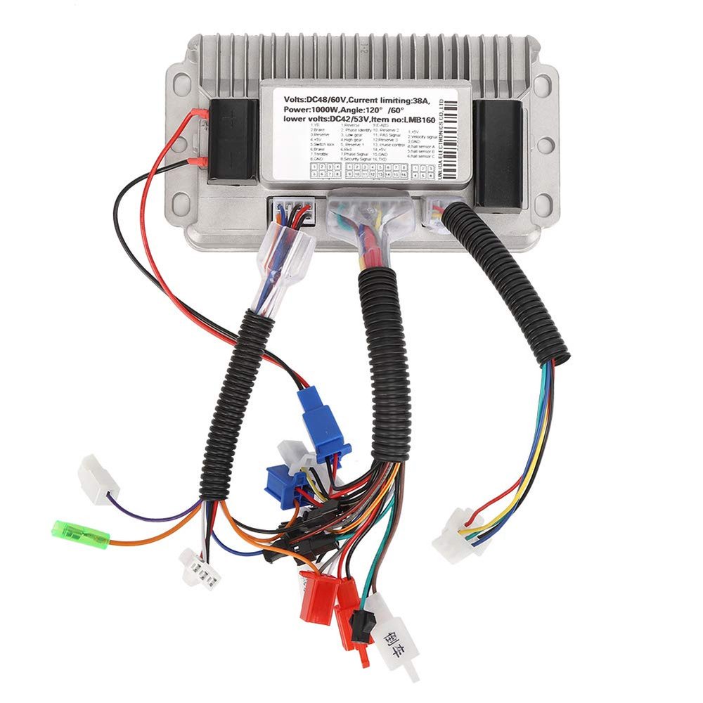 Ebikes Controller 1000W 48V 60V Aluminium Shell Brushless Controller for Electric Scoooter