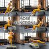 leikefitness Multifunctional Aerobic Deck with Cord Workout Platform Adjustable Dumbbell Bench Weight Bench Professional Fitness Equipment for Home Gym GM5820(Green) view 3