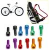 taxiner 1 Pair Bike Water Bottle Cage Bolts M5 Aluminium Alloy Hex Socket Tapping Screws view 2