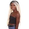 HPO Adult Women's Long Blonde Dreadlock Wigs with Dark Roots, Breathable Capless Cap Design for Comfort, Best for Halloween, Flame-retardant Synthetic Fiber view 2