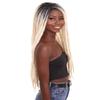 HPO Adult Women's Long Blonde Dreadlock Wigs with Dark Roots, Breathable Capless Cap Design for Comfort, Best for Halloween, Flame-retardant Synthetic Fiber view 3