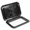 Amarine Made Marine Access Hatch Boat Hatch Lid Deck Access Hatch & Lid 10-5/8" X 14-3/4" - White or Black 270mmx375mm (Black) view 1