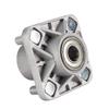 10L0L RXV Front Wheel Hub Assembly with Hub Bearings/Oil Seals/Dust Covers for EZGO RXV G&E Golf Carts 2008 Up. OEM# 609603, 600001, 6204 (Pack of 2) view 4