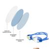 AIKOTOO No Leaking Shortsighted Swimming Goggles,Nearsighted Swim Goggles view 4