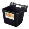 Little Giant HF15BLACK Heavy Duty 15 Quart Mountable Plastic Hook Feeder, Black (2 Pack) view 2