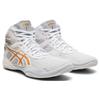 ASICS Kid's Matflex 6 Grade School Wrestling Shoes, 5 Big Kid, GLACIER GREY/PURE GOLD view 3
