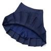 TONCHENGSD Women's High Waist Pleated Mini Skirt Skater Tennis Skirt (Navy Blue, XXL) view 4