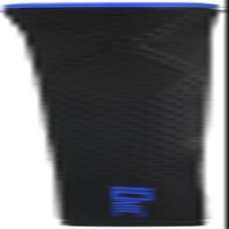 Iomic ARMORII Series Grip, Black/Blue, Caliber M60, 0.07 (1.8 (21.8 mm), with Backline
