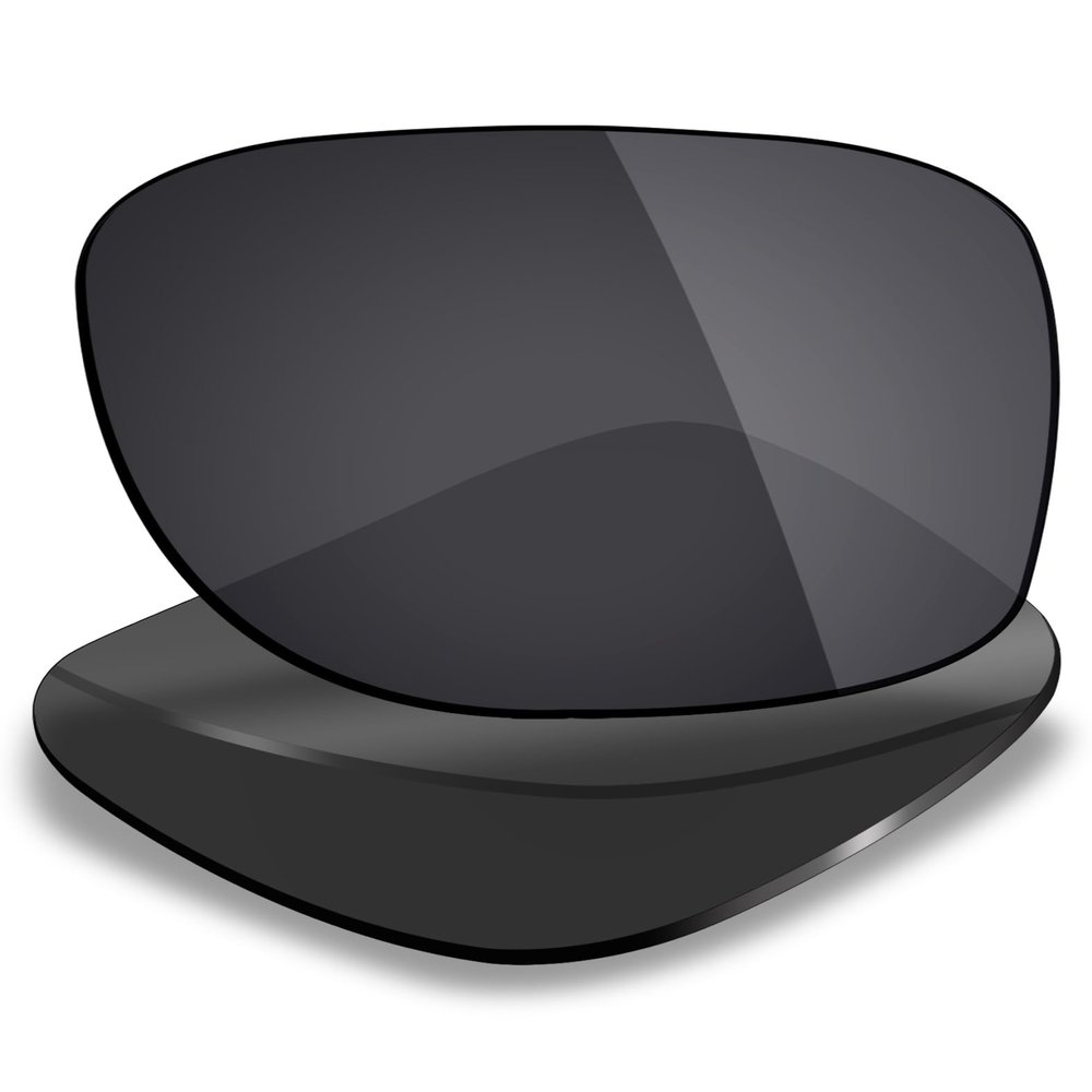 Mryok Polarized Replacement Lenses for Maui Jim Tail Slide Sunglasses, HD Polarized, UV Protection, Impact Resistant & Perfectly Fit - Stealth Black